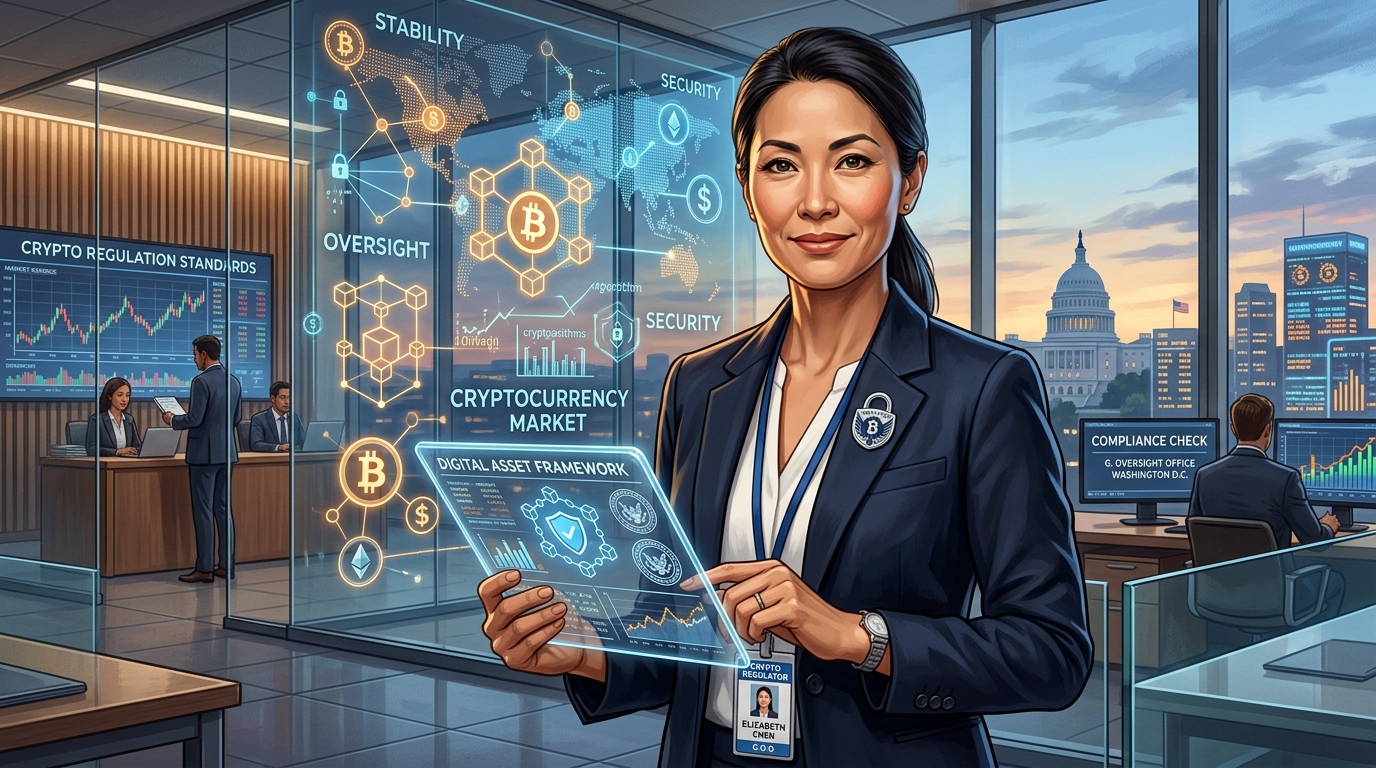 hester peirce, connue sous le nom de « crypto mom », annonce son départ de la sec le 2 octobre, marquant un tournant important dans la régulation des cryptomonnaies aux états-unis.