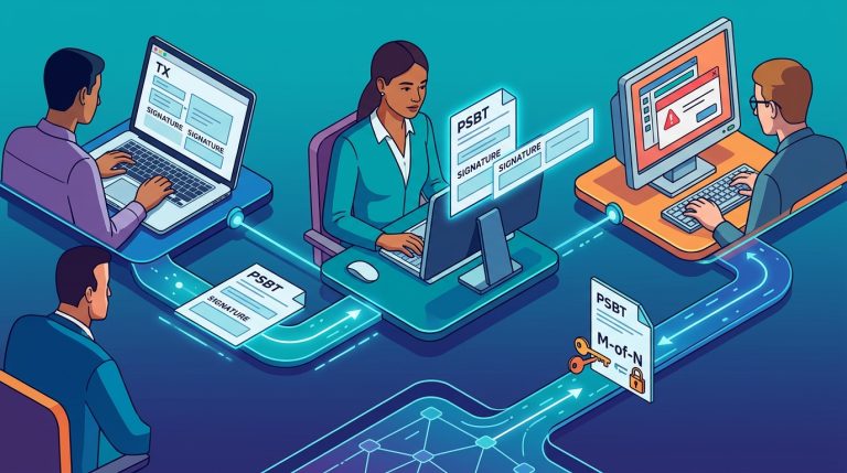 avant de passer à bitcoin core 32.0, les utilisateurs multisig sont invités à vérifier l’identité de leurs cosignataires pour sécuriser leurs fonds.