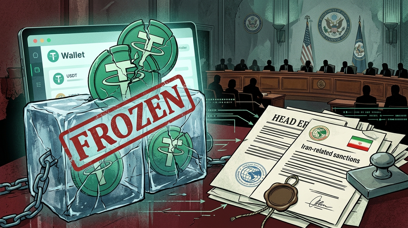 devant le sénat, tether affirme que le gel de comptes a réduit de 94 % les flux d’usdt liés à l’iran.