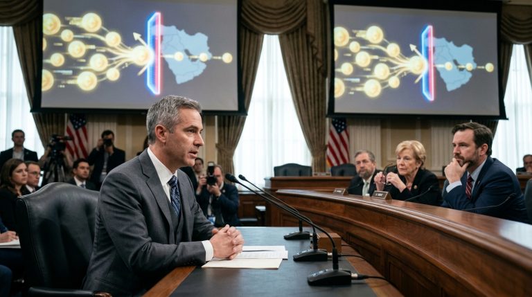devant le sénat, tether affirme que le gel de comptes a fait chuter de 94 % les flux d’usdt liés à l’iran.