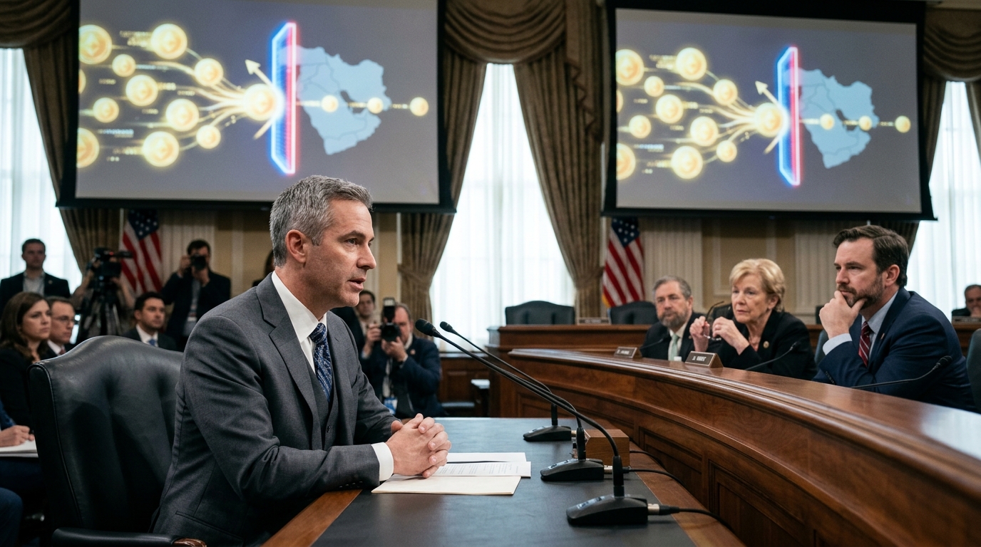 devant le sénat, tether affirme que le gel de comptes a fait chuter de 94 % les flux d’usdt liés à l’iran.