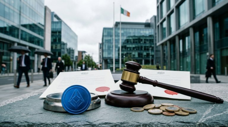 coinbase reçoit une amende de 3,25 millions d’euros en irlande, sa deuxième sanction en un an.